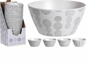 Multi bazar Schaal Bamboe Vezel 4Ass aanbieding