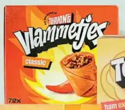 Sligro Topking vlammetjes aanbieding