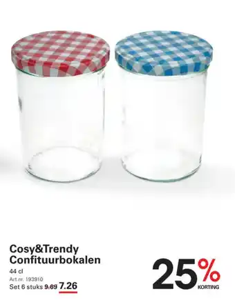 Sligro Cosy&Trendy Confituurbokalen aanbieding