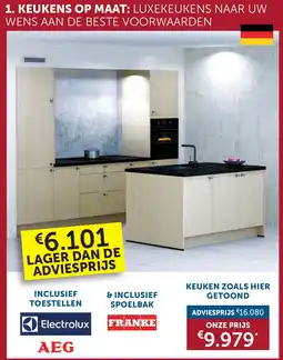 Zelfbouwmarkt Keukens op maat aanbieding