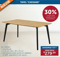 Zelfbouwmarkt Tafel cadzand aanbieding
