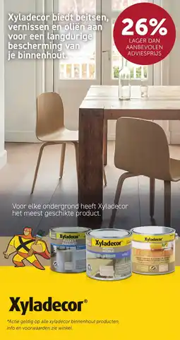 Zelfbouwmarkt Xyladecor aanbieding