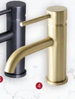 Zelfbouwmarkt Wastafelkraan maddi brushed gold aanbieding
