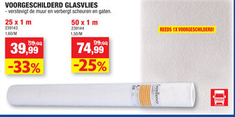 Hubo Voorgeschilderd Glasvlies aanbieding