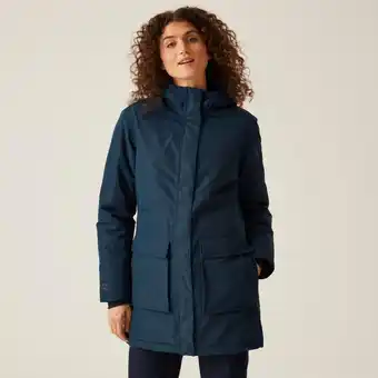 Decathlon Waterdichte damesjas met capuchon Regatta Voltera aanbieding