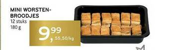 Alvo Mini Worsten-broodjes aanbieding