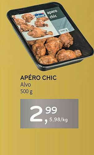 Alvo Apéro Chic Alvo aanbieding