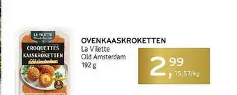 Ovenkaaskroketten La Vilette Old Amsterdam