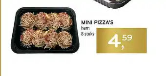 Alvo Mini Pizza's Ham aanbieding