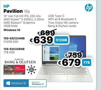IT Resellers Hp Pavilion aanbieding