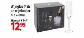 Wijnglas 4sts En Wijnkoeler