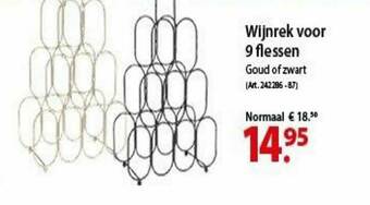Wijnrek Voor 9 Flessen
