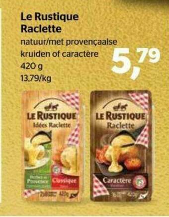 Le Rustique Raclette