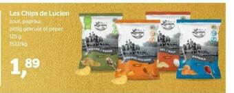 Spar Les Chips De Lucien aanbieding