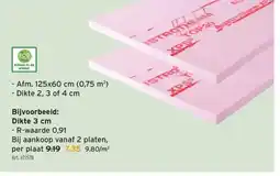 GAMMA Dikte 3 cm aanbieding