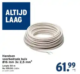 GAMMA Handson voorbedrade buis 016 mm 3x 2,5 mm² aanbieding