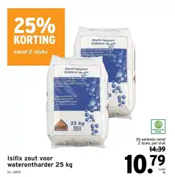 GAMMA Isifix zout voor waterontharder 25 kg aanbieding