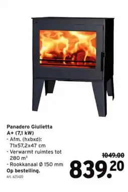 GAMMA Panadero Giulietta aanbieding