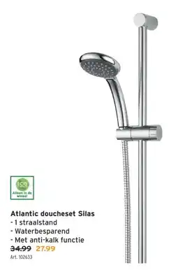 GAMMA Atlantic doucheset Silas aanbieding