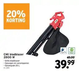 GAMMA CMI bladblazer 2800 W aanbieding