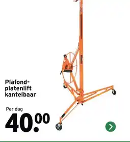GAMMA Plafond- platenlift kantelbaar aanbieding