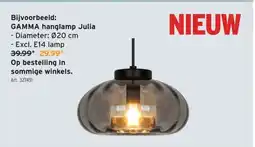 GAMMA GAMMA hanglamp Julia aanbieding