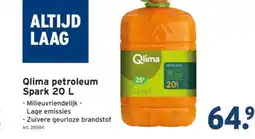 GAMMA Qlima petroleum Spark 20 L aanbieding
