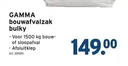 GAMMA GAMMA bouwafvalzak bulky aanbieding