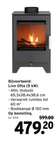 GAMMA Bijvoorbeeld: Livn Otta (5 kW) aanbieding