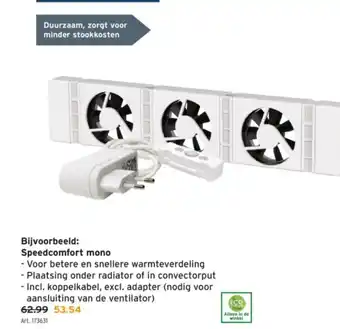 GAMMA Speedcomfort mono aanbieding