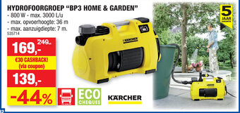 Hubo Hydrofoorgroep BP3 Home & Garden aanbieding