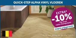 Zelfbouwmarkt Quick-step alpha vinyl vloeren aanbieding