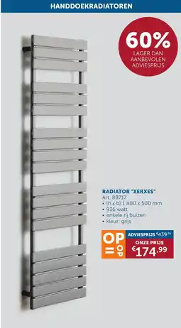 Zelfbouwmarkt Radiator Xerxes aanbieding