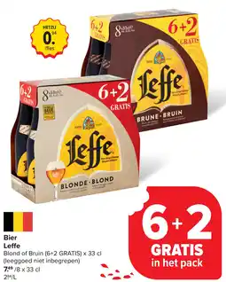 Carrefour Leffe bier aanbieding