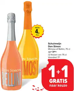 Carrefour Don Simon Schuimwijn aanbieding