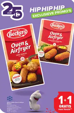 Carrefour Beckers Apero snacks Oven & Airfryer aanbieding