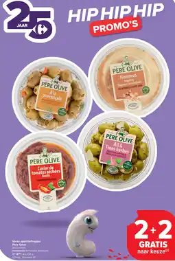 Carrefour Père Olive Verse aperitiefhapjes aanbieding