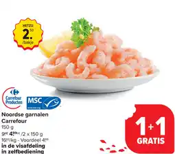 Carrefour Noordse garnalen Carrefour aanbieding