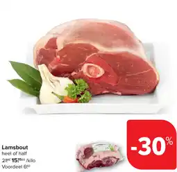 Carrefour Lamsbout aanbieding