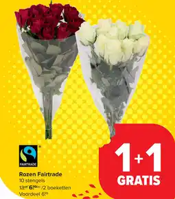Carrefour Rozen Fairtrade aanbieding