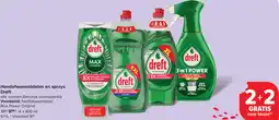 Carrefour Dreft Handafwasmiddelen en sprays aanbieding