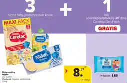 Carrefour Nestle Babyvoeding aanbieding
