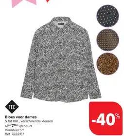 Carrefour Bloes voor dames aanbieding