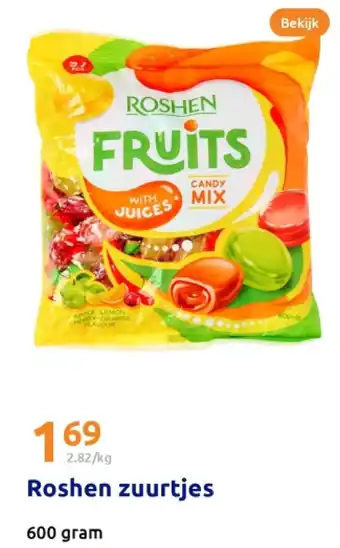 Action Roshen zuurtjes aanbieding