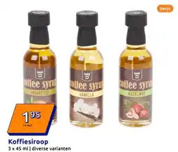 Action Koffiesiroор aanbieding