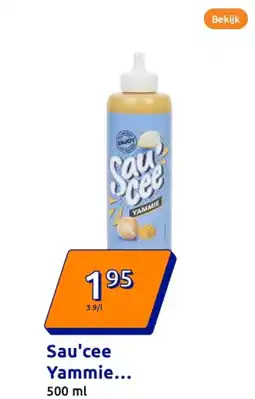 Action Sau'cee Yammie saus Kerrie & Ui aanbieding