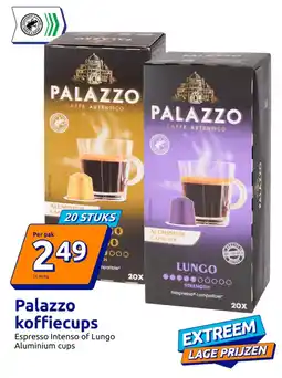 Action Palazzo koffiecups aanbieding