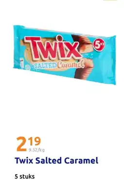 Action Twix Salted Caramel aanbieding