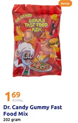 Action Dr. Candy Gummy Fast Food Mix aanbieding