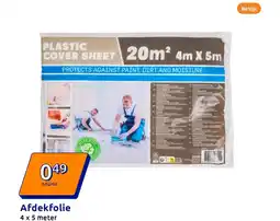 Action Afdekfolie aanbieding